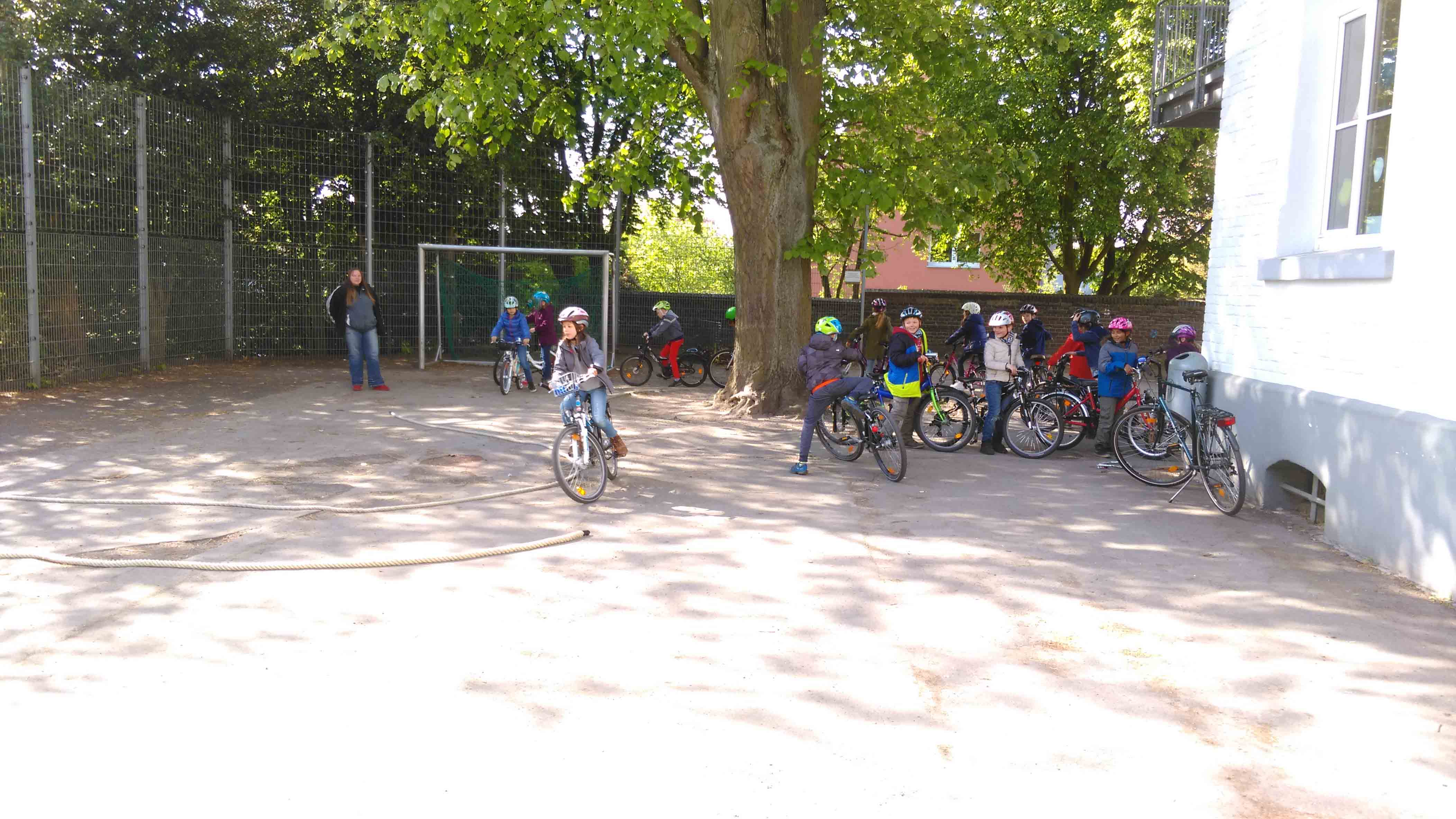 FahrradÜbung Freie Schule Bochum