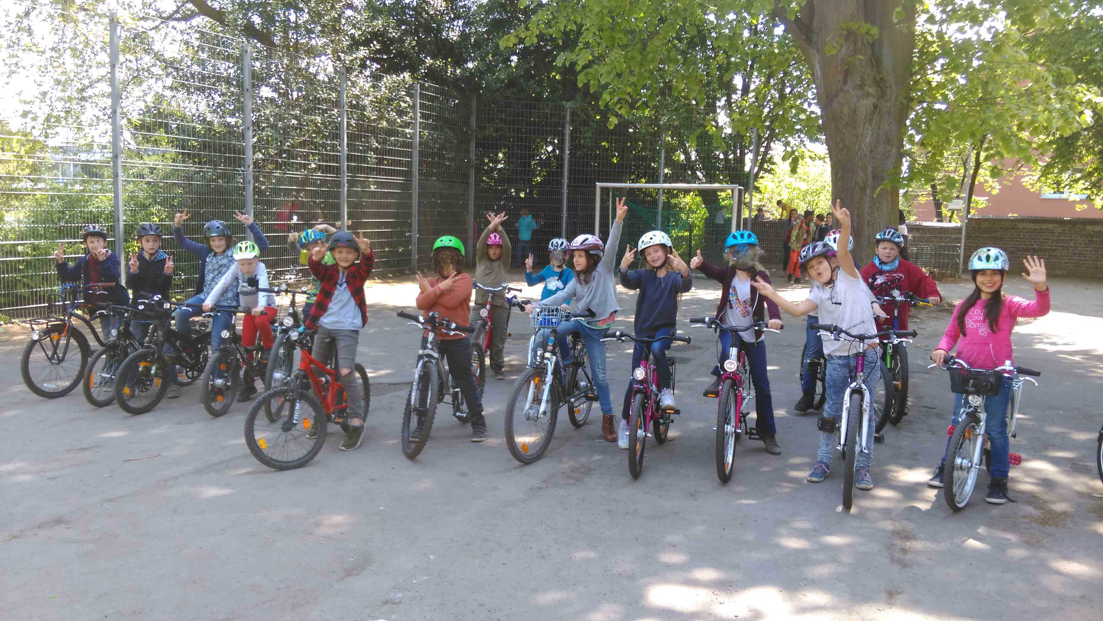 FahrradÜbung Freie Schule Bochum